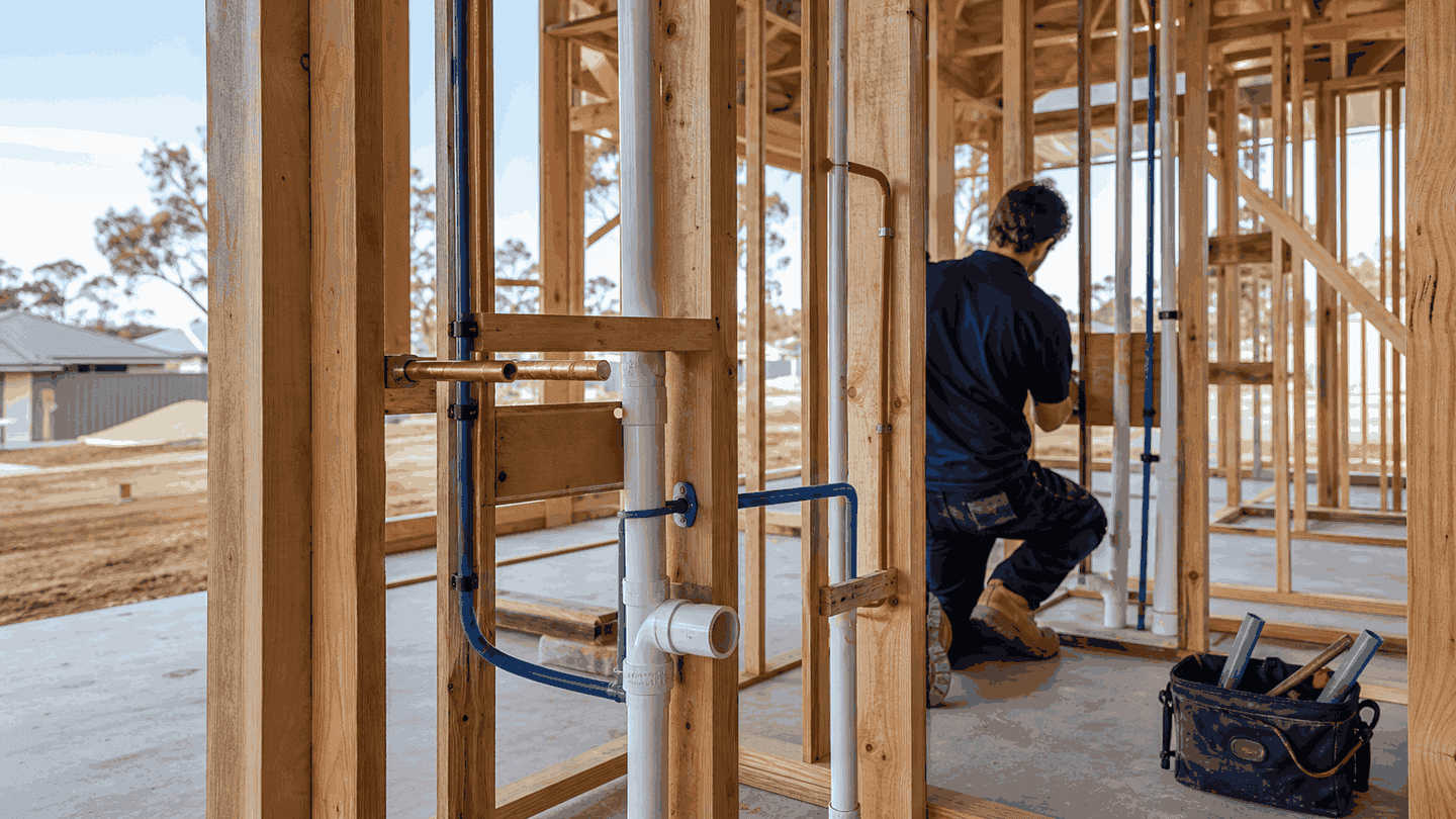 New Home Plumbing in Melbourne